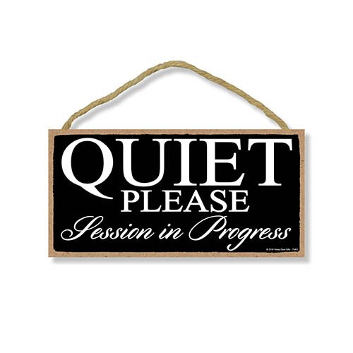 Quiet Please Sign