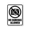 No Photography Signs