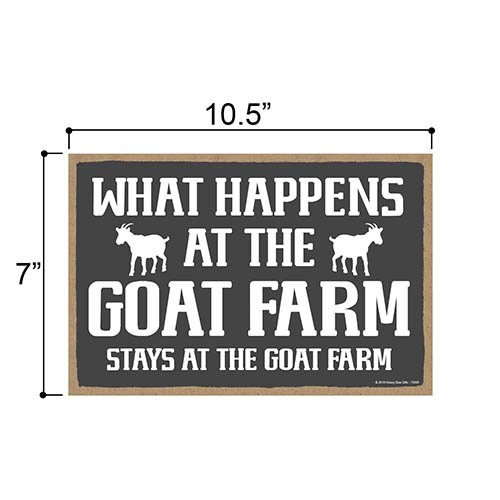 Funny Goat Signs