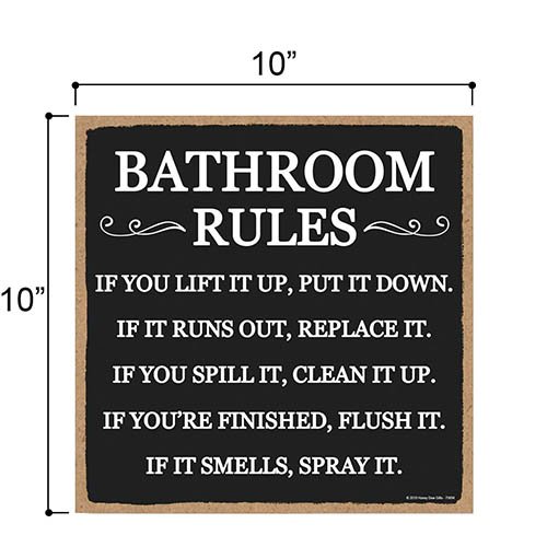 Bathroom Sign