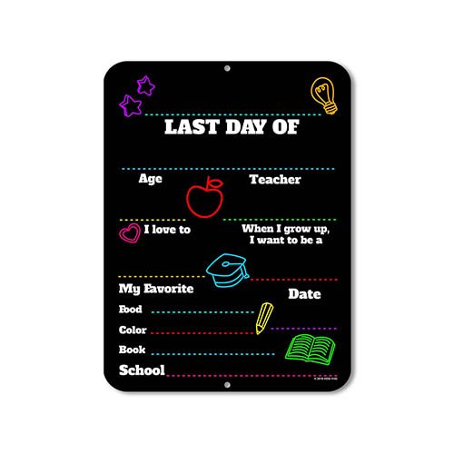 Last Day of School Sign