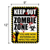 Funny Zombie Signs