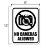 No Photography Signs