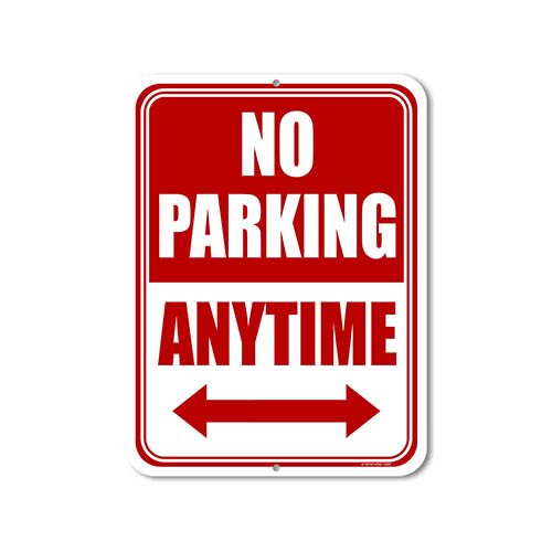 No Parking Sign