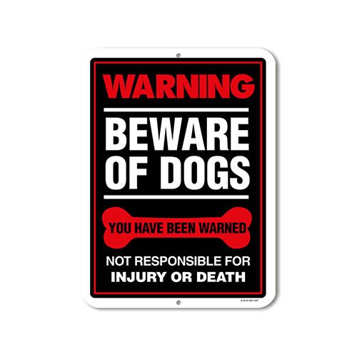 Beware of Dog Sign
