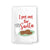 I Put Out for Santa Flour Sack Towel, 27 inch by 27 inch, 100% Cotton, Multi-Purpose Towel, Christmas Decor