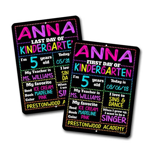 First and Last Day of School