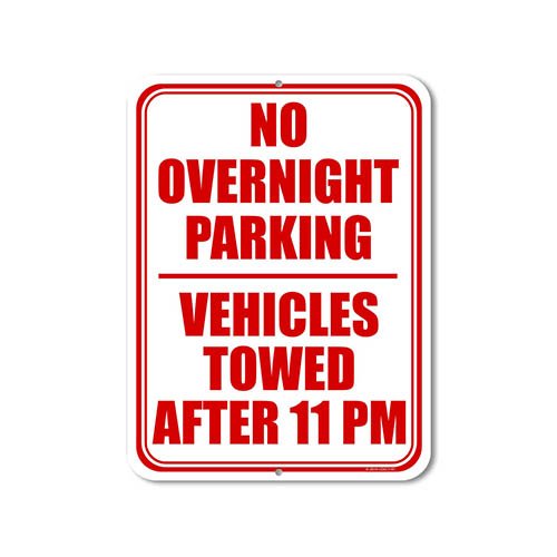 No Parking Signs