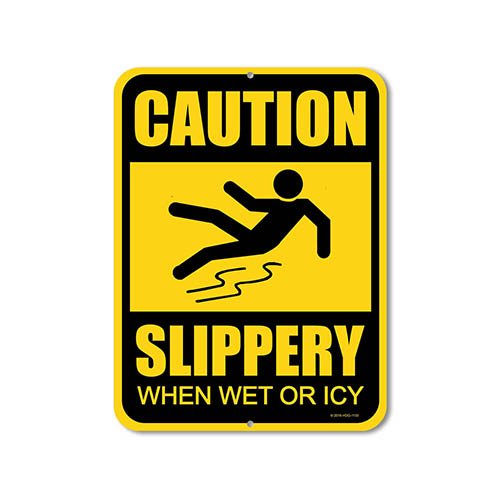 Watch Your Step Signs