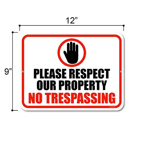 No Trespassing Signs