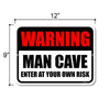 Man Cave Signs & Hanging Decor