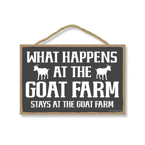 Funny Goat Signs