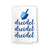 Dreidel Dreidel Dreidel Flour Sack Towel, 27 x 27 Inches, 100% Cotton, Highly Absorbent, Multi-Purpose Kitchen Dish Towel