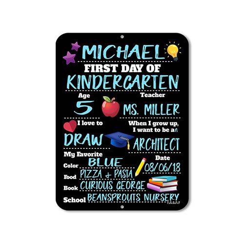 First Day of School Photo Prop