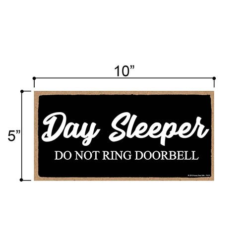 Do Not Ring Doorbell Sign