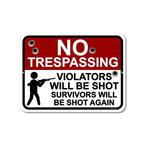 No Trespassing Signs