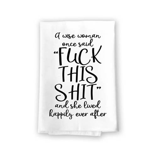 Funny Kitchen Dish Towel