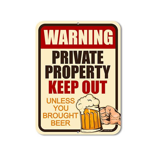 No Trespassing Signs