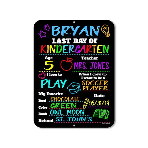 Last Day of School Sign