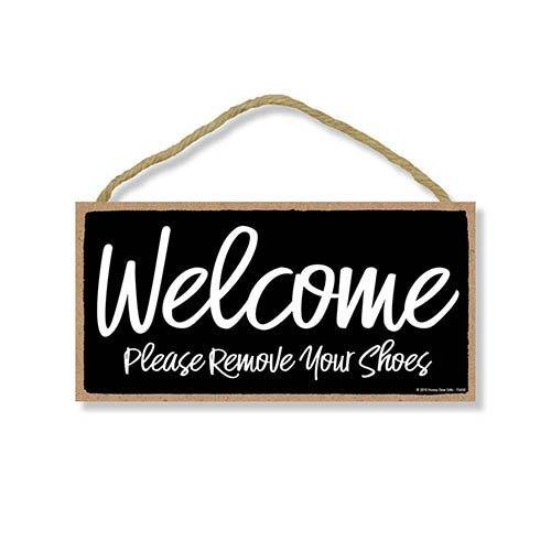 Welcome Wooden Sign