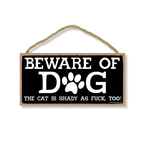 Funny Pet Door Signs