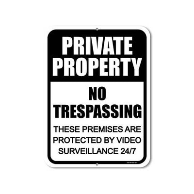 No Trespassing Signs