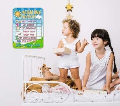 Daily Morning Routine Reward Chart