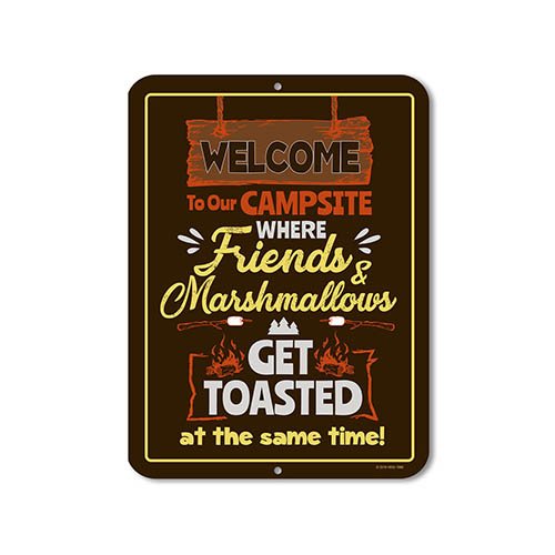Funny Camping Signs
