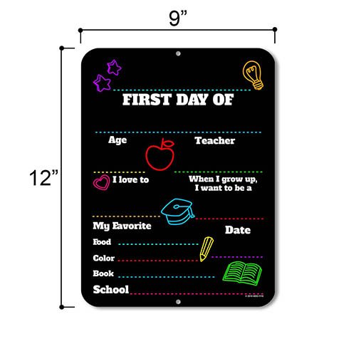 First Day of School Sign