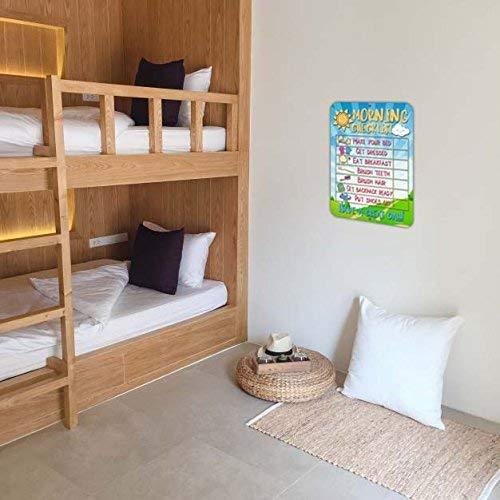 Daily Morning and Bedtime Routine Reward Chart