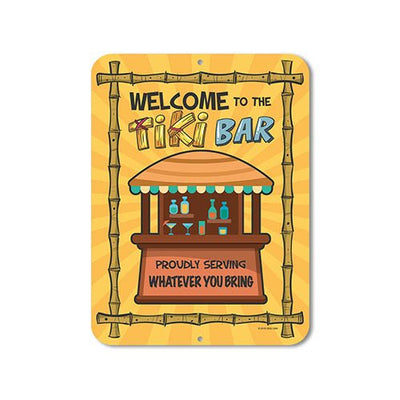 Tiki Bar Decor and Signs
