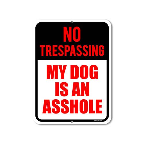 Dog Sign