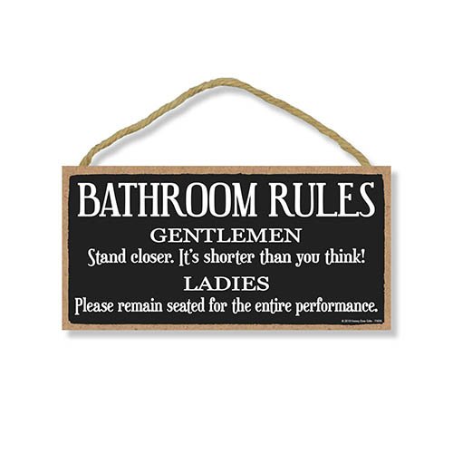 Bathroom Sign