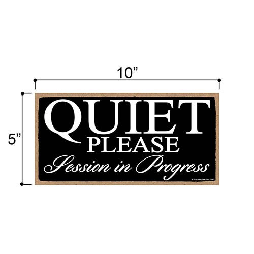 Quiet Please Sign