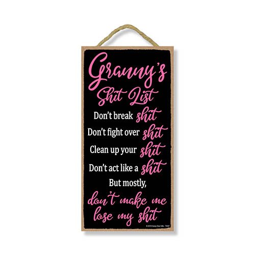 Grandmother Signs