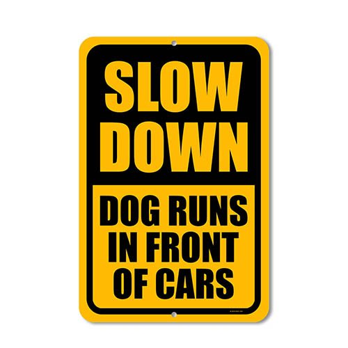 Slow Down Signs