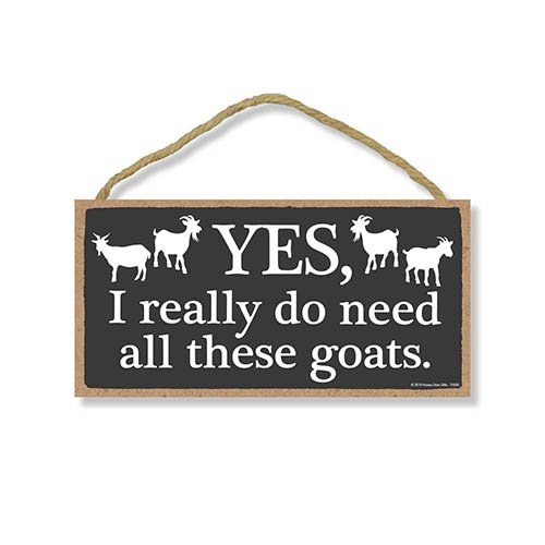 Funny Goat Signs