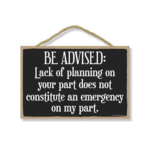 Decorative Wood Sign