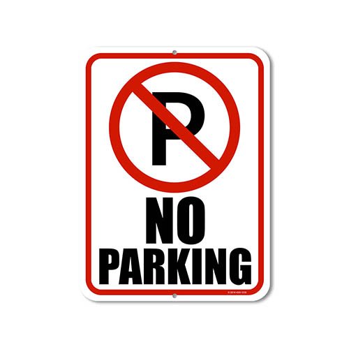 No Parking Sign