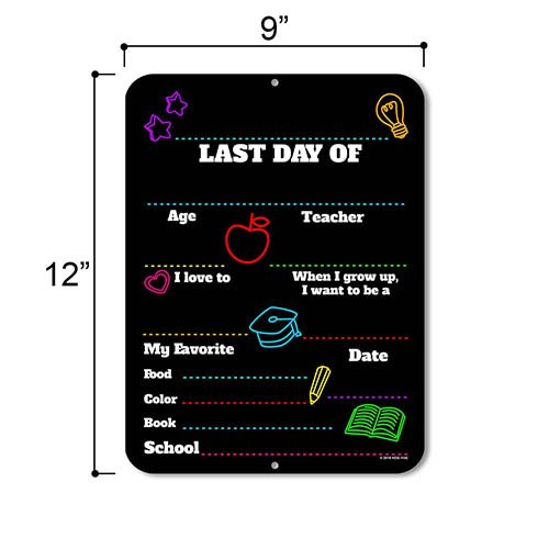 Last Day of School Sign