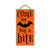 Come in for a Bite - 5 x 10 inch Hanging Halloween Signs, Wall Art, Decorative Wood Sign, Halloween Decor