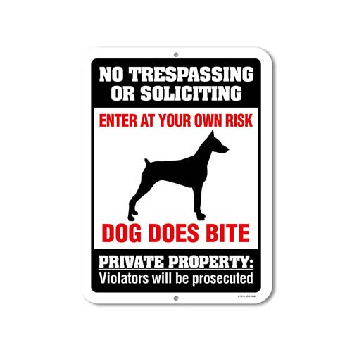 Beware of Dog Sign