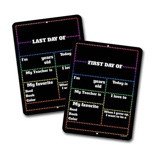 First and Last Day of School