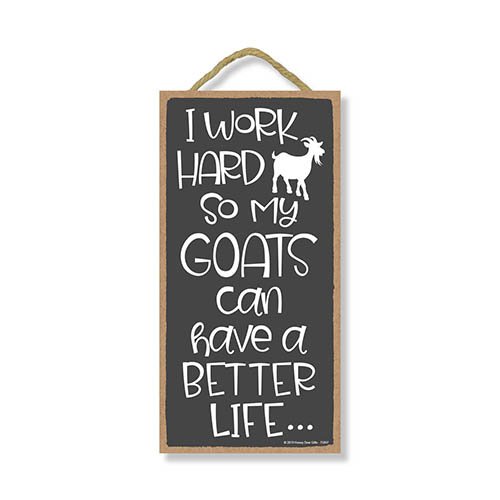 Funny Goat Signs