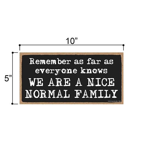 Funny Family Hanging Signs