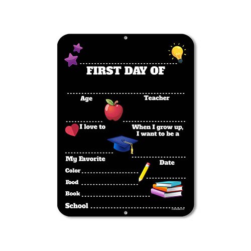 First Day of School Photo Prop