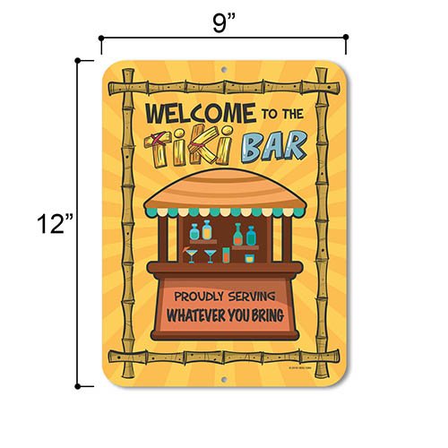 Tiki Bar Decor and Signs