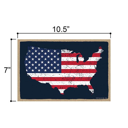 American Flag Wall Decor