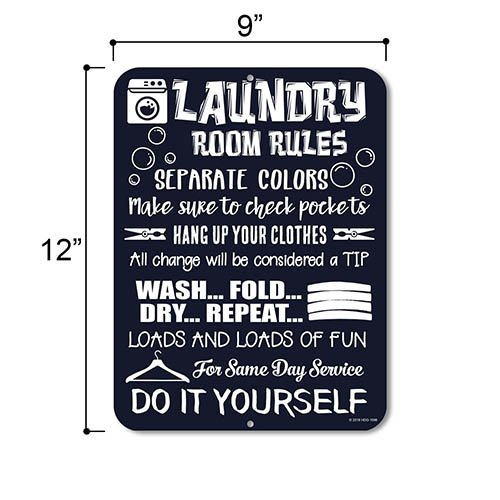 Funny Laundry Signs