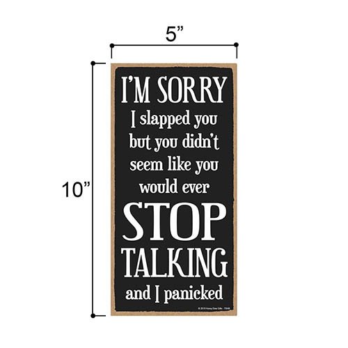 Funny Wood Sign